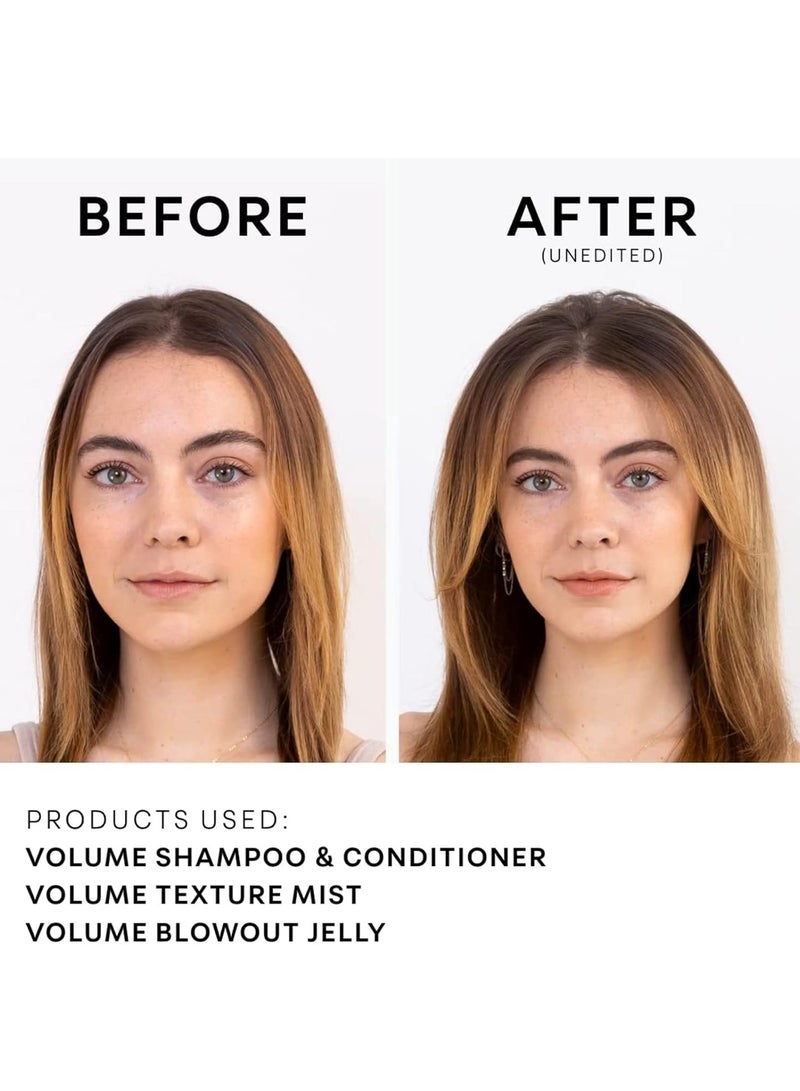 NatureLab. TOKYO NATURELAB. TOKYO Perfect Volume Shampoo Refill – Boosts Volume, Eco-Friendly Pouch, Thickening Rice & Soy Proteins, Sakura & Apple Extracts for Moisture, 22.9 oz - Image 4