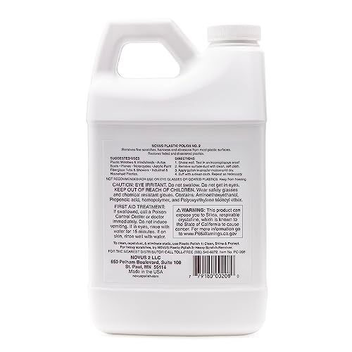 NOVUS نوفوس 7072 | مزيل الخدوش الدقيقة #2 | زجاجة سعة 64 أونصة - Image 2