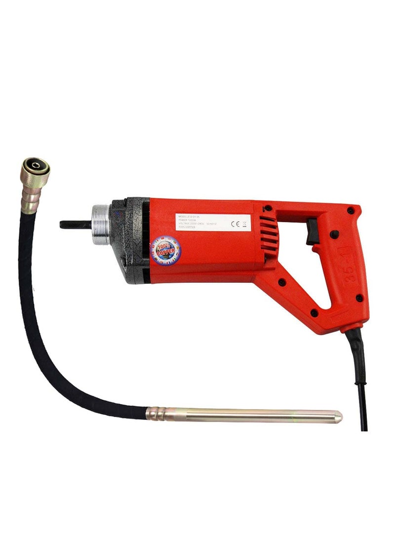 ISC ISC Electric Concrete Vibrator Cement Mixer with NeedleShaft Pistol Grip Drill 35 mm Chuck Size  - Image 1