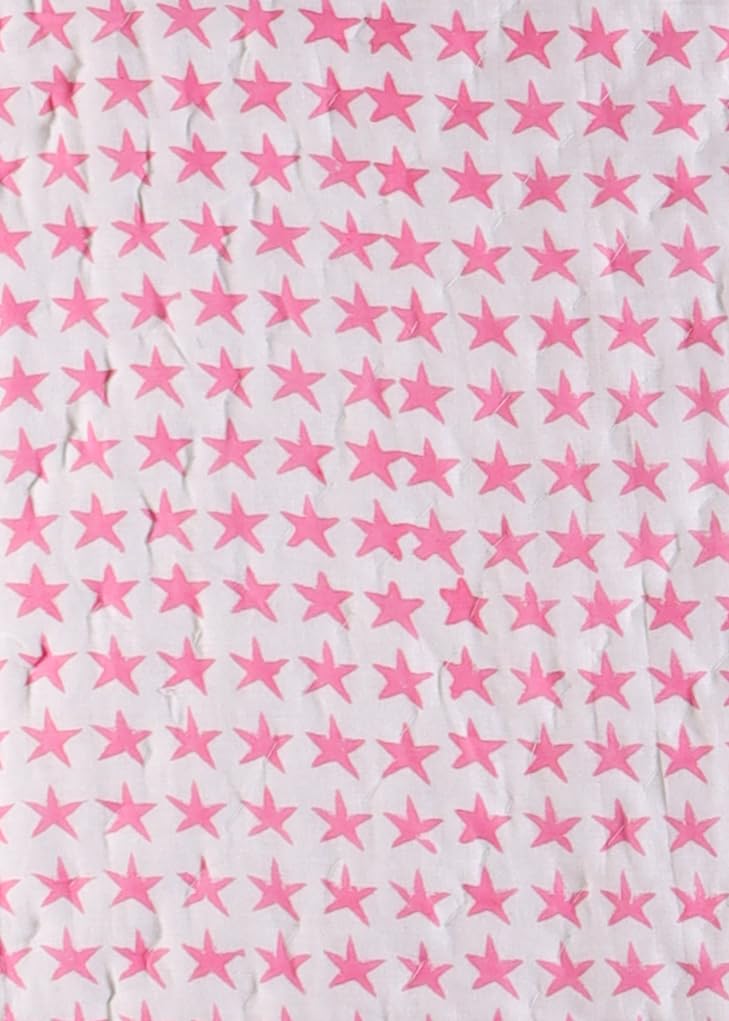 Feels Like Home Handcrafted Home Linen Feels Like Home Baby Quilt - Pink Car Cotton Baby Super Soft Lightweight Reversible All Season Use Comforter AC Blanket Baby Wrap for Kids, 60 x 90 Inch (0-5 Years) - Image 3