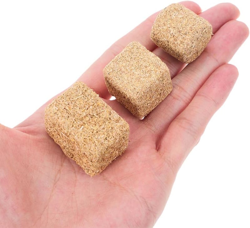 SEWACC 24pcs Miniature Hay Bales for Farm Scene Realistic Decorative Faux Haystack Models for Dollhouse Landscape Includes Cylindrical and Shapes - Image 5