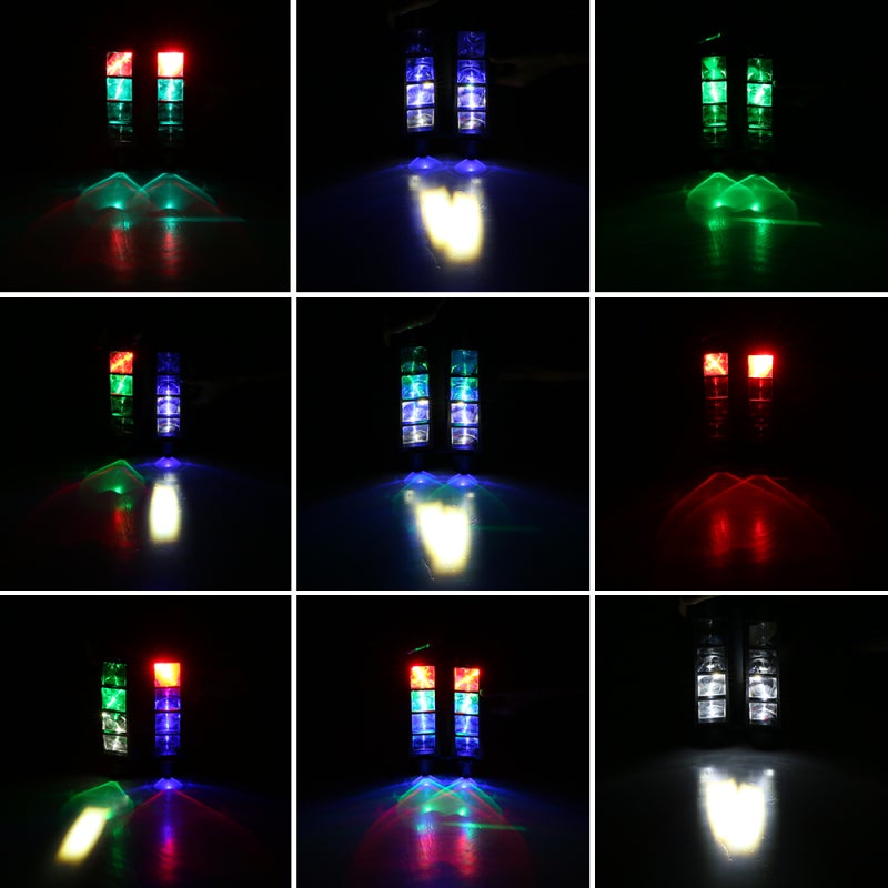 Mini LED Spider Stage Light: 8 RGBW LEDs, 180 Deg Rotatable Moving Head, 220 Deg Illuminating Angle - Flexible Control Modes, 5000 Hours Lifespan for Party, Disco, DJ Stage Lighting - Image 2