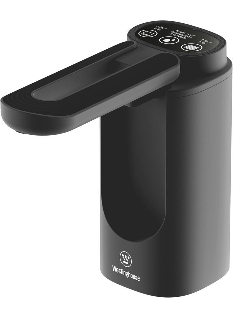 Westinghouse Water Pump USB Rechargeable Water Dispenser – Foldable Crane Style | Space-Saving Design | Touch Button with LED Light | Portable and Convenient - Image 1