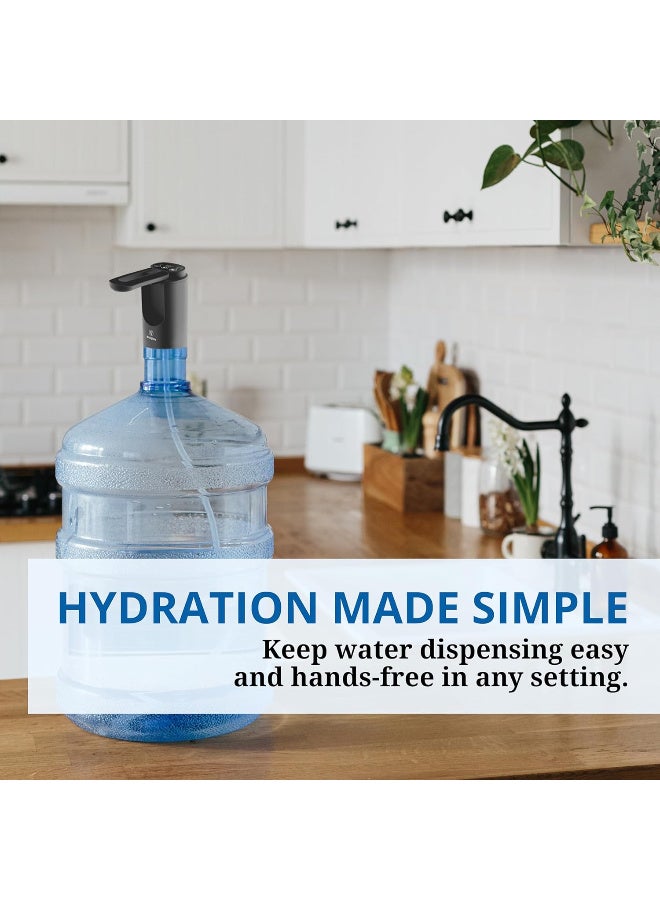 Westinghouse Water Pump USB Rechargeable Water Dispenser – Foldable Crane Style | Space-Saving Design | Touch Button with LED Light | Portable and Convenient - Image 3