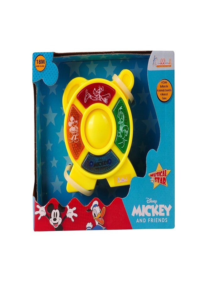 Kriiddaank Mickey Mouse Theme Guitar Music Set - Elsa & Anna | Fun & Educational Toy for Kids | Safe, Engaging & Interactive Play - Image 2