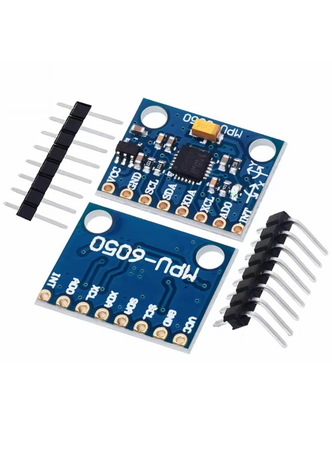 GY-521 MPU 6050 Module, 3 Axis Analog Gyro Sensors Accelerometer 3-5V - Image 1