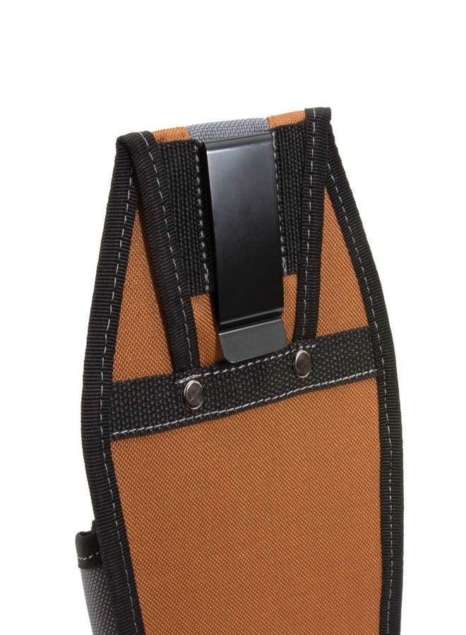 Dickies 4-Pocket Rigid Tool Pouch with Tape Clip, Universal-fit Steel Clip for Tool Belt, Tunnel Loop - Image 3