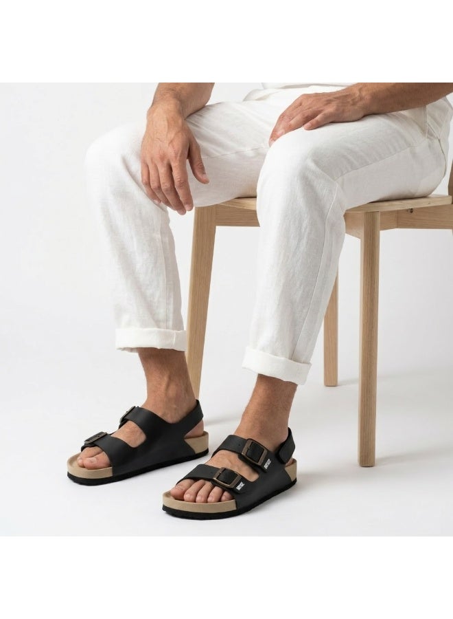 Men's comfortable orthopedic Casual Sandals with double buckle and back strap for summer shoes for everyday walking - Image 1