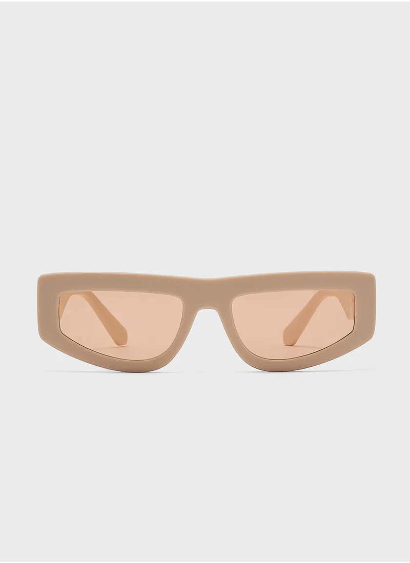 Calvin Klein Jeans Cat Eye Sunglasses