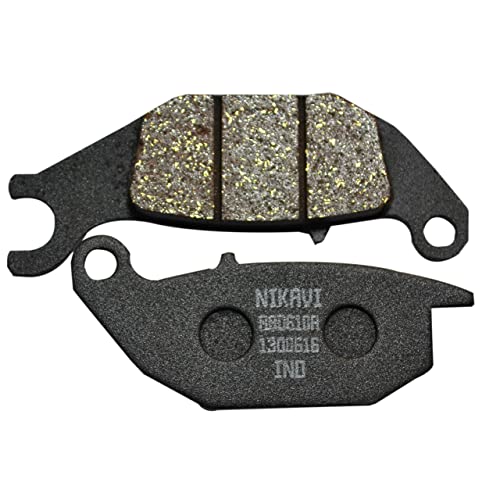 NIKAVI DP8 Rear Brake Pad Disc Pad Compatible for Yamaha R15 v1 & v2 / Hero Karizma ZMR/Yamaha FZ (rear) - Image 1