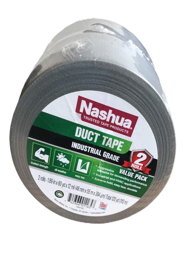 Nashua Duct Tape 12 Mil Thick 2" x60 Yard 2 Pack - Image 3