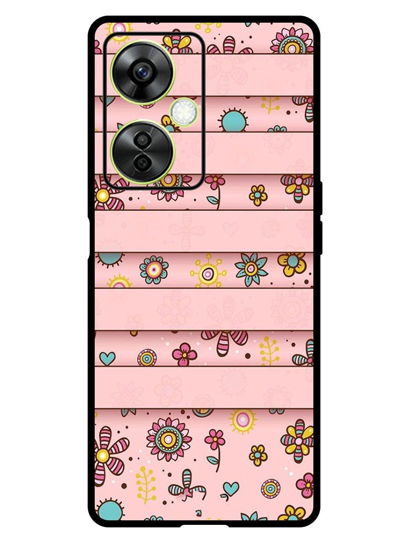 Theodor Protective Case Anti Scratch Shock Proof Bumper Cover For OnePlus Nord CE 3 Lite Small Flowers - Image 1