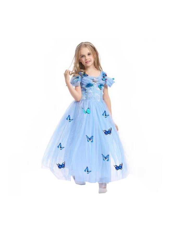 NIBEMINENT Butterfly Cinderella Fancy Costume - Image 1