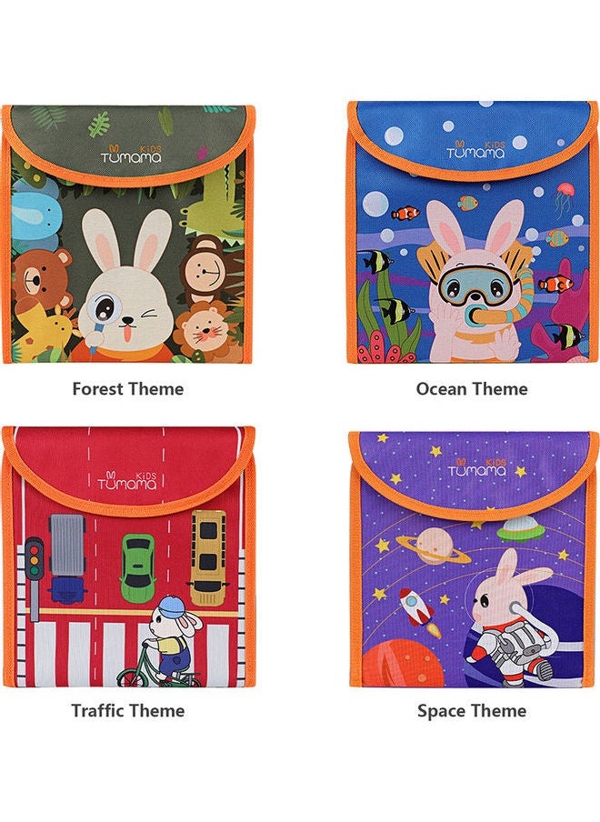 NIBEMINENT Tumama Baby Erasable Drawing Pad With 12 Colourful Paintbrushes  - Image 2