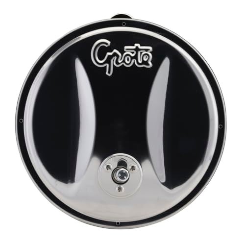 Grote 12173 8" Stainless Steel Round Convex Mirror with Offset Ball-Stud - Image 2