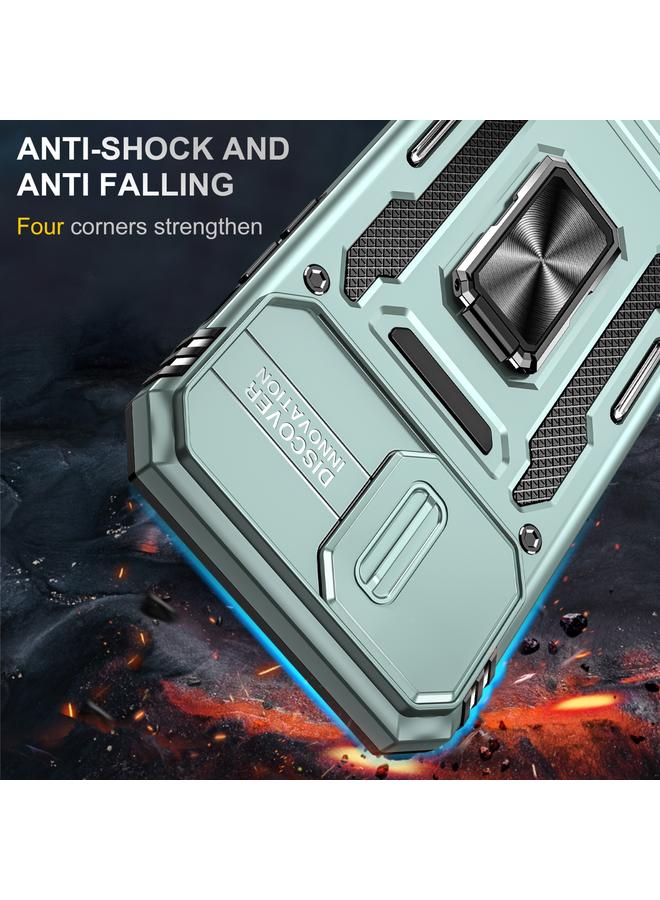 اس-توب جراب لهاتف iPhone 15 Pro Max Armor PC + TPU Camera Shield - Image 2