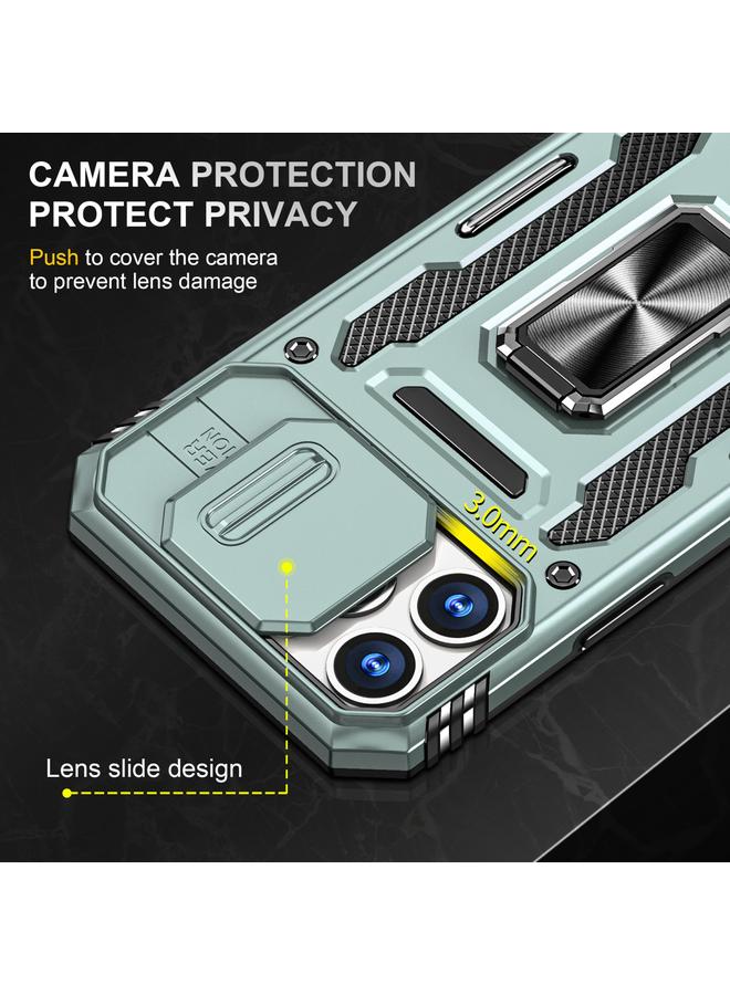 اس-توب جراب لهاتف iPhone 15 Pro Max Armor PC + TPU Camera Shield - Image 5