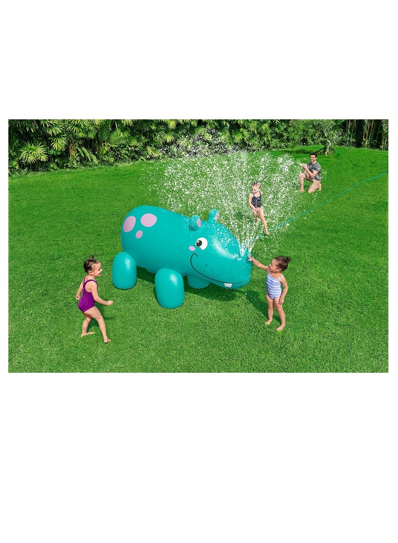 Bestway Bestway Jumbo Hippo Inflatable Water Fountain 200 x 96 x 127 cm - No: 52569  - Image 3