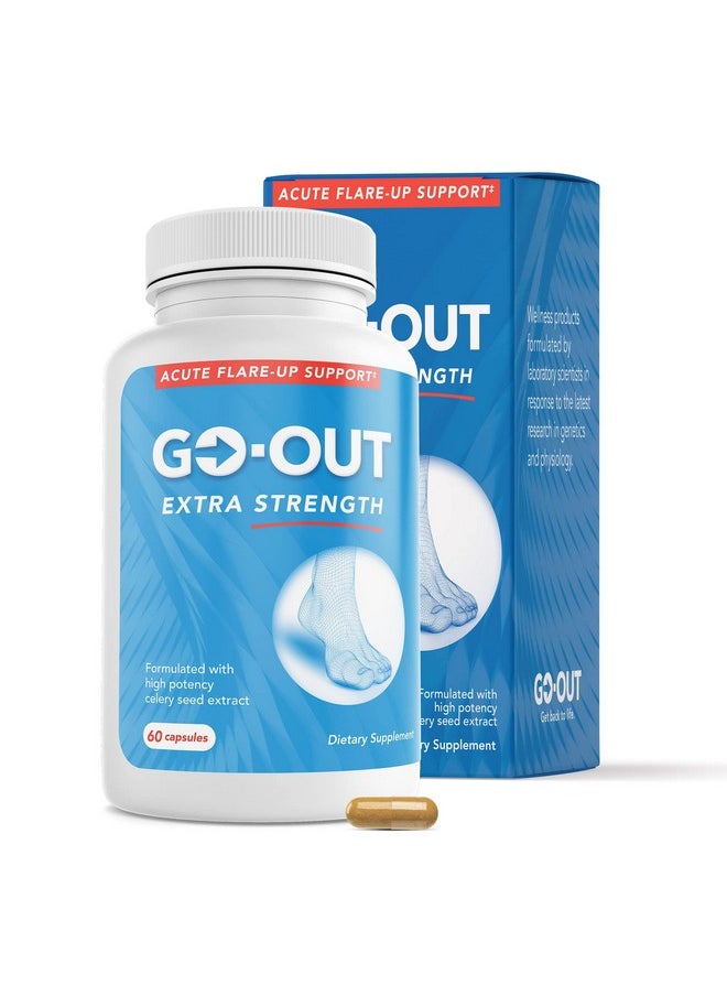 Mt. Angel Vitamins - Extra Strength Uric Acid Support Goout Joint Discomfort & Stiffness Flareups Supplement With Celery Seed Extract Tart Cherry Extract Boswellia Bromelain Black Pepper 60Ct - Image 1
