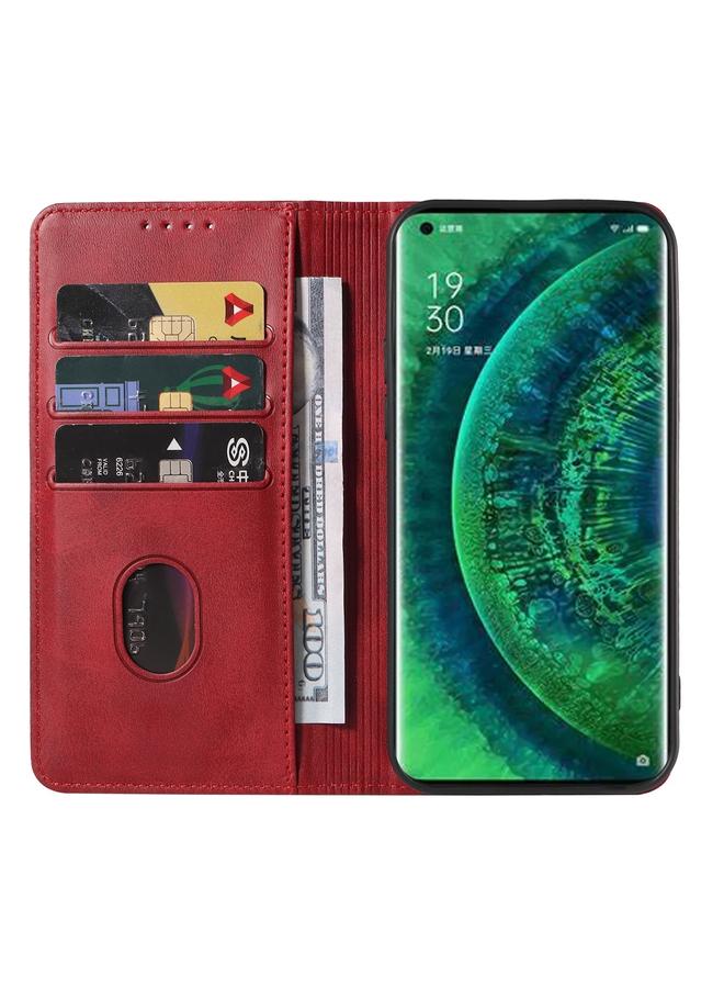 S-TOP Case For OPPO Find X2 Pro Magnetic Closure Leather Phone Case - Image 3