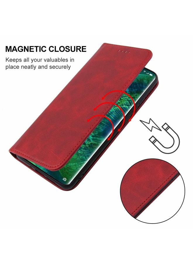 S-TOP Case For OPPO Find X2 Pro Magnetic Closure Leather Phone Case - Image 5