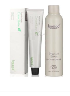 BREMOD Bremod Premium Matcha Chocolate 7.77 (HAIR COLORANT/HAIR DYE WITH OXIDIZING CREAM) Hair Color  - Image 1