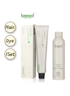 BREMOD Bremod Premium Matcha Chocolate 7.77 (HAIR COLORANT/HAIR DYE WITH OXIDIZING CREAM) Hair Color  - Image 4