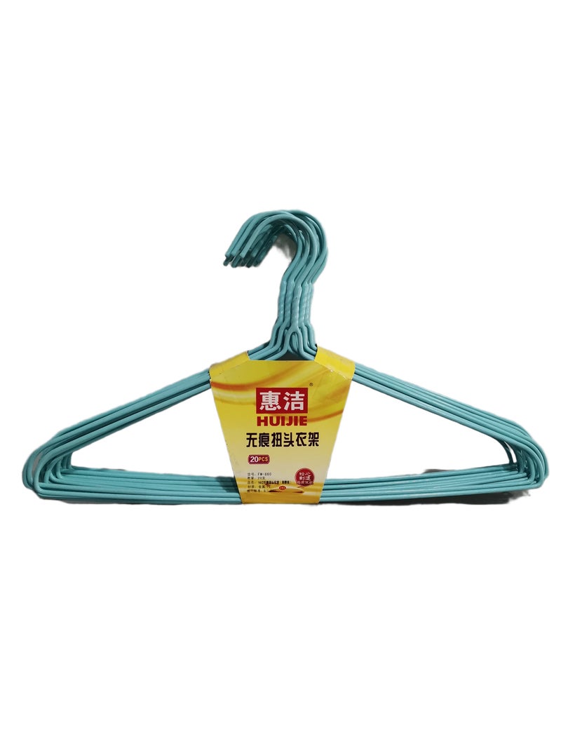 16-inch Seamless Twist-Head Clothes Hanger Special Offer Pack (20 pcs)
