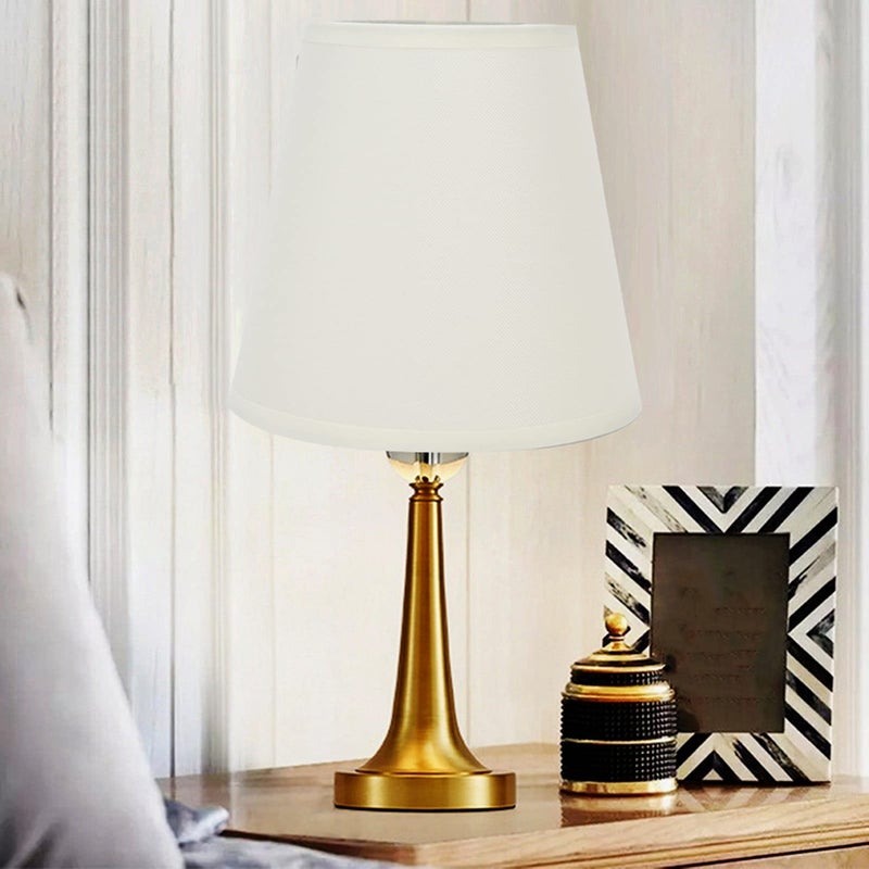 2PCS White Fabric Lamp Shade Small Replacement For Table Floor Wall Chandelier - Image 4
