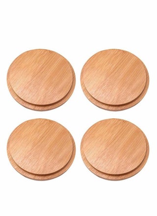 Bamboo Cup Cover, Wooden Cup Lid Wooden Tea Glass Cup Cover Coffee Mug Cup Lid Drink Cup Cover Set for Home Office Store (4 Pcs) - pzsku/Z733ABD0731F39A815A65Z/45/_/1724775201/58ad4875-8be6-47da-8599-0e2a98508e85