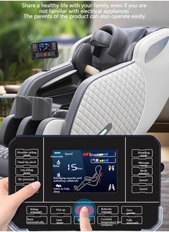 ETG Massage Chair Full Body,  SL Track Zero Gravity Massage Chair Recliner , Bluetooth Speaker,Full Body Massage Recliner Chair with Airbags, , AI Voice Control,LCD Touch Control  - Image 5