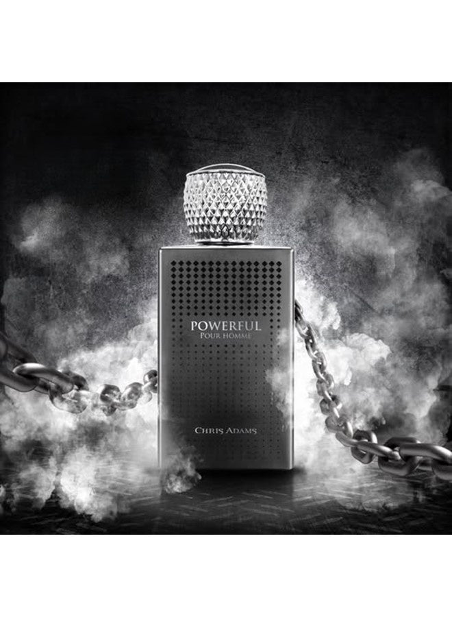كريس أدمز عبوة من عطرين كريس آدامز القوي للرجال 100 مل عطر قوي يدوم طويلاً يمنحك الثقة والقوة - Image 5