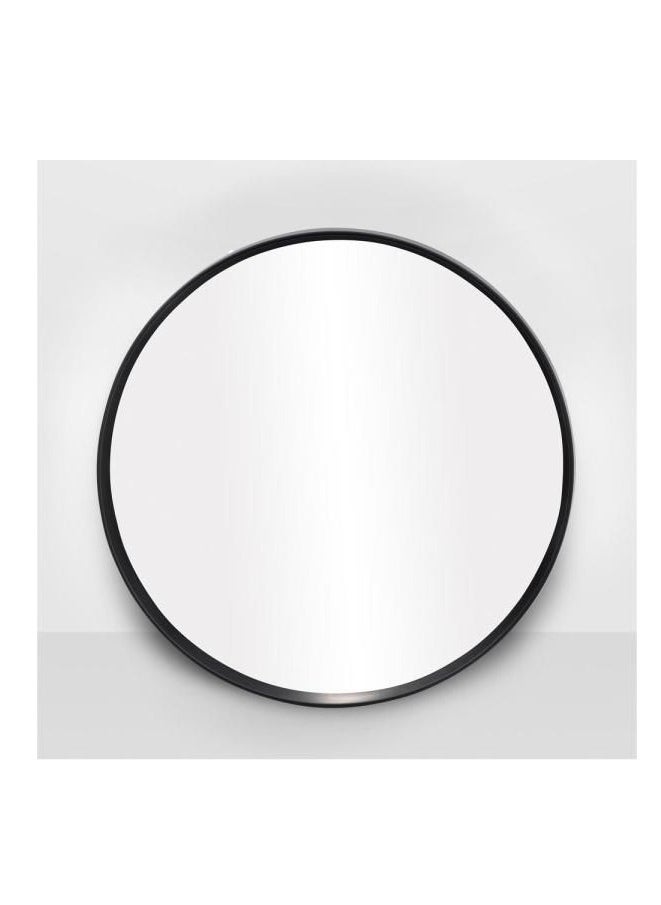 NZONE STORE Elegant circular wall mirror with black frame || 80 cm  - Image 5