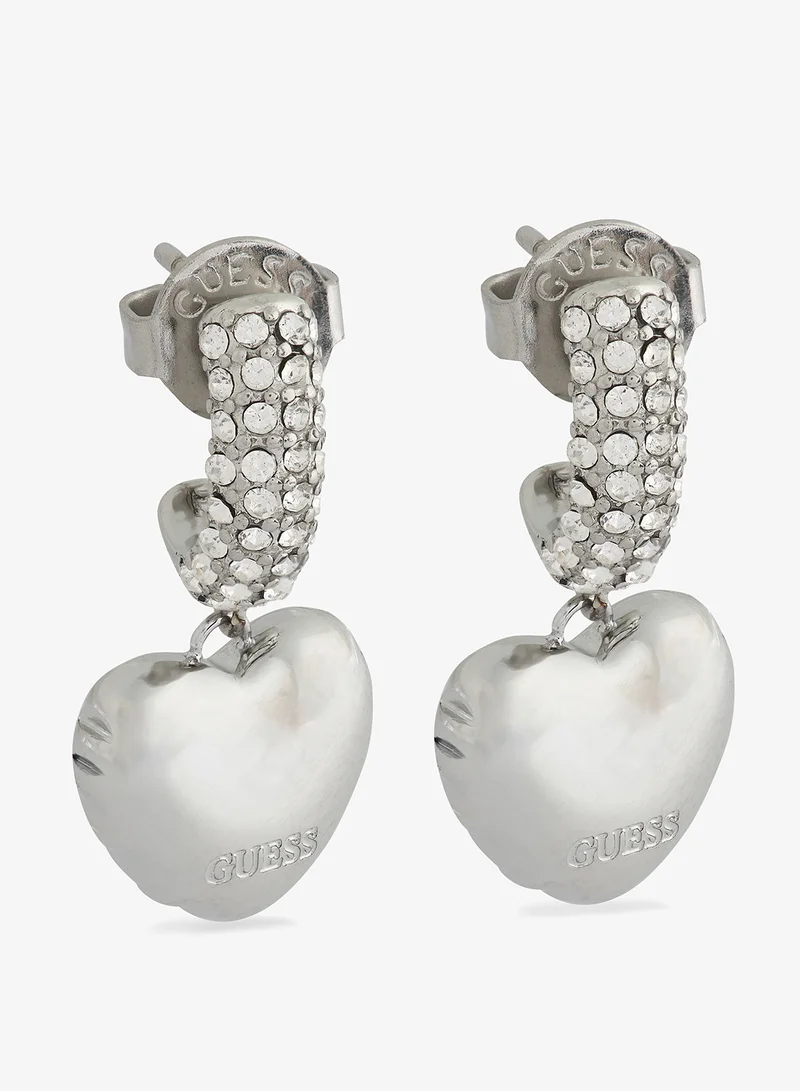 GUESS Iconique Non-Logo Earrings