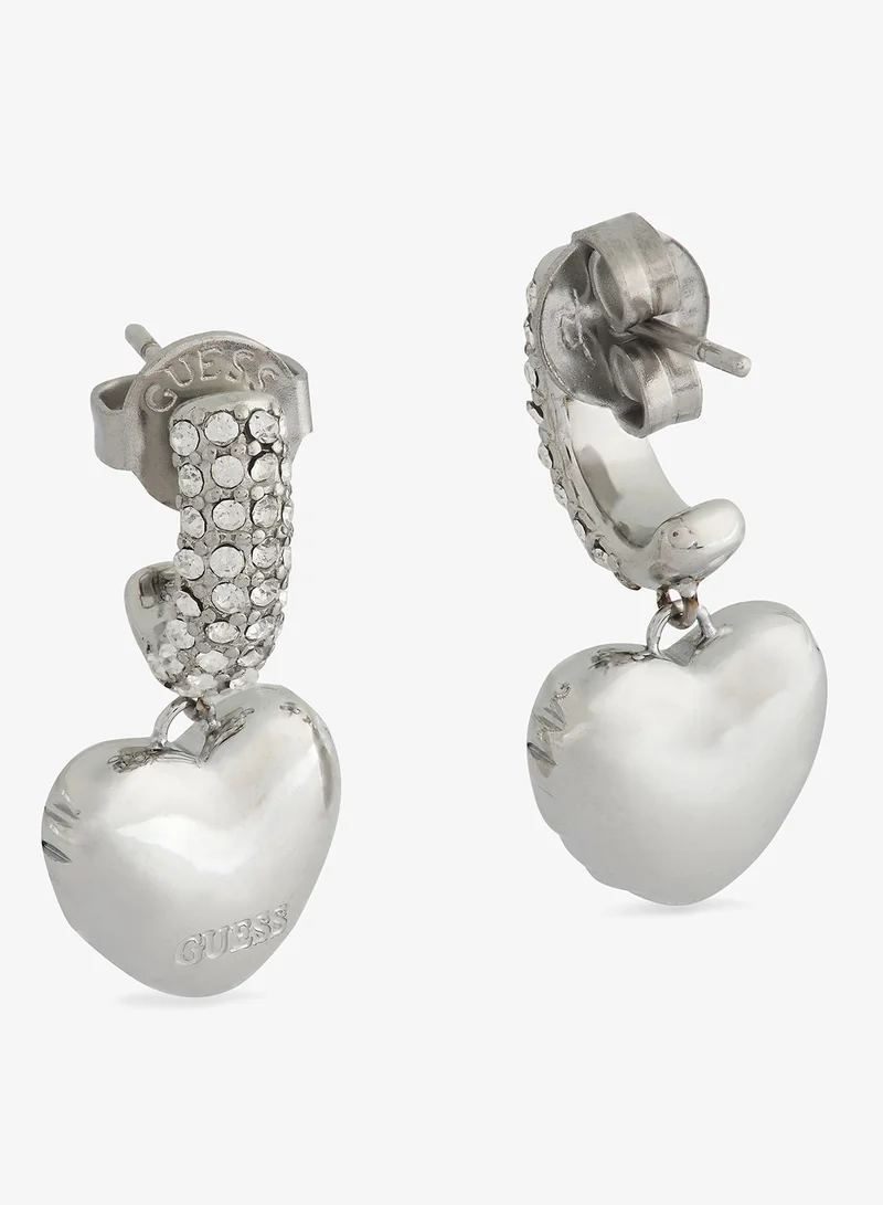 GUESS Iconique Non-Logo Earrings