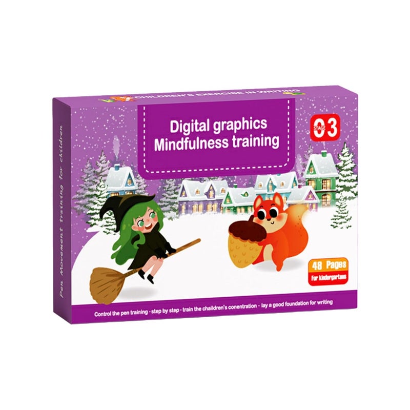 RATAVA Reusable Magic Tracing Workbook for Kids | Preschool Writing Practice with Disappearing Ink | Learn Alphabets, Numbers, Shapes & Lines | Early Learning Book (48 Pages, 4 Pens, Purple) - Image 1