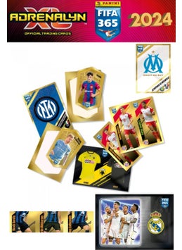 Toyfest Panini Fifa 365 2024 Football Player Stickers Cards - 4 Packs ( 20 Stickers )  - Image 2