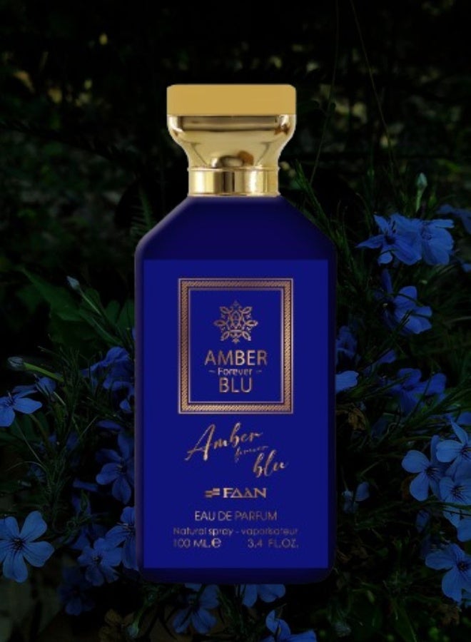 Faan Amber Forever Blu Perfume 100ML - Image 2