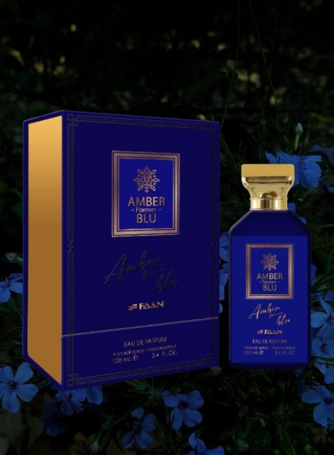 Faan Amber Forever Blu Perfume 100ML - Image 1