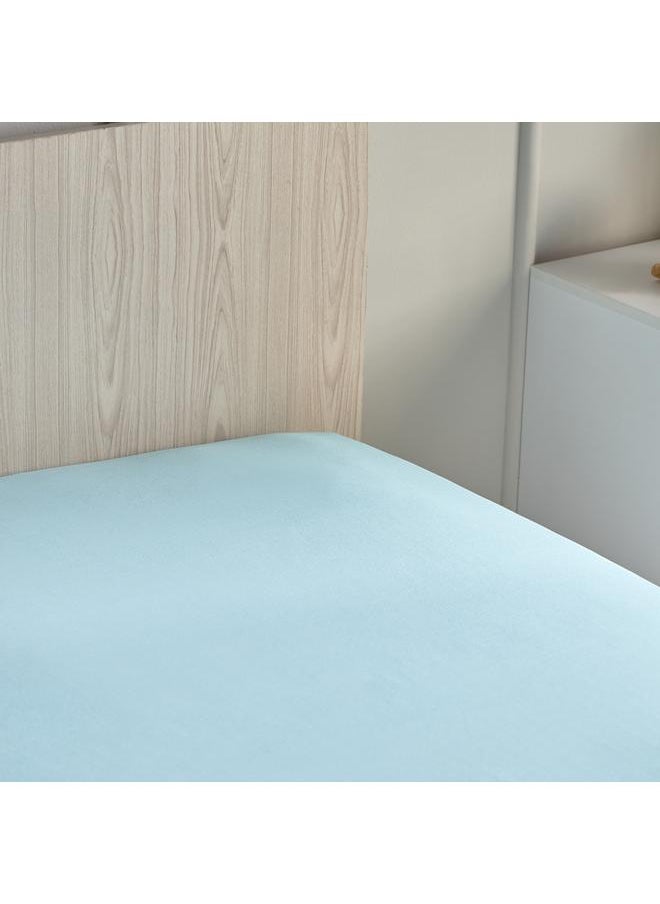 Home Box Joyful Single Microfibre Jersey Fitted Sheet 90X200 Plus 25 Cm  - Image 3