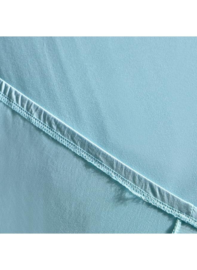 Home Box Joyful Single Microfibre Jersey Fitted Sheet 90X200 Plus 25 Cm  - Image 5