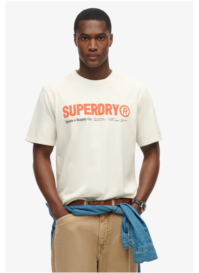 سوبر دراي UTILITY SPORT LOGO LOOSE TEE