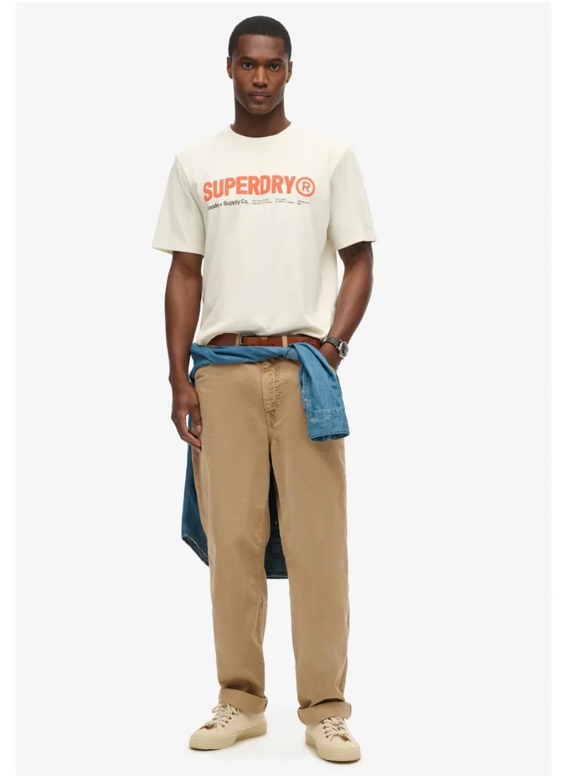 سوبر دراي UTILITY SPORT LOGO LOOSE TEE