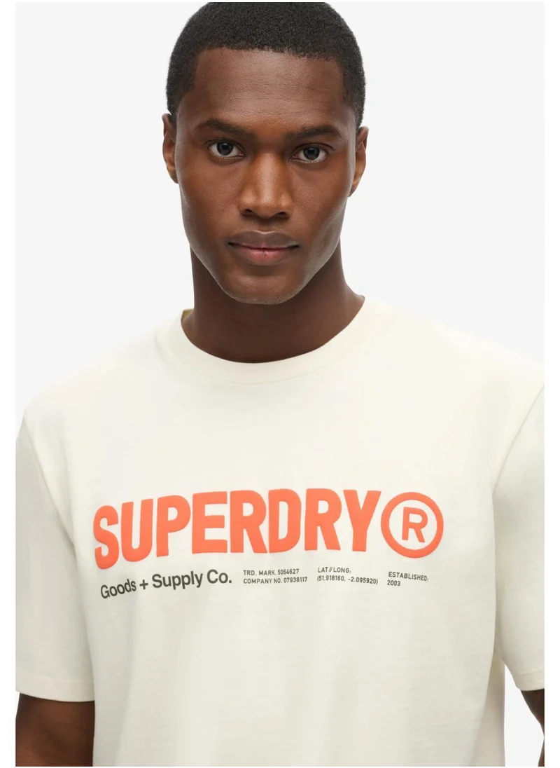 سوبر دراي UTILITY SPORT LOGO LOOSE TEE