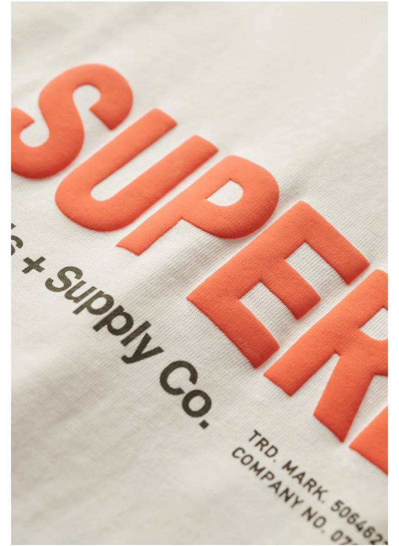 سوبر دراي UTILITY SPORT LOGO LOOSE TEE