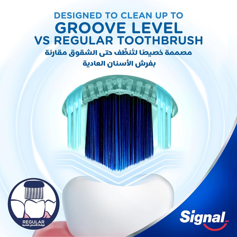 Signal 4D Medium Toothbrush - 2 Pack - Image 5