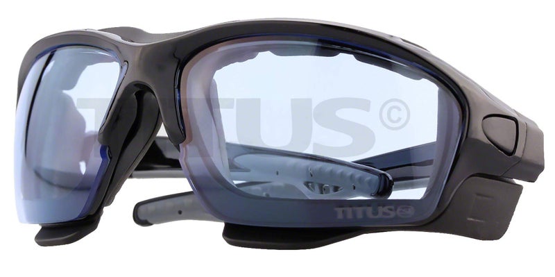 TITUS Motorcycle Riding Padded Sport Goggles (G11 - Sport Mirror) - Image 4