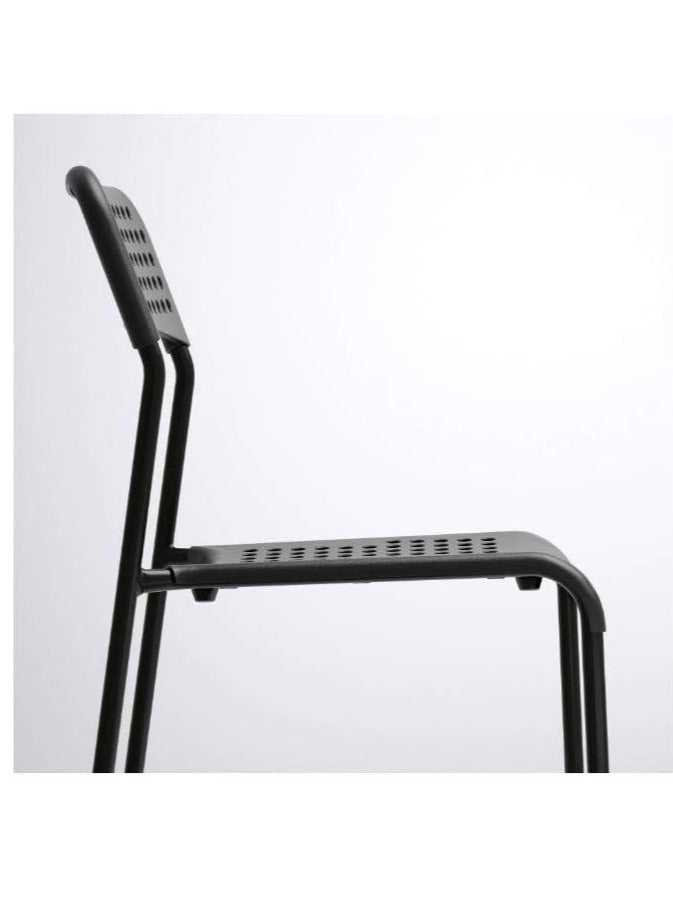 Generic Black dining table chair  - Image 2