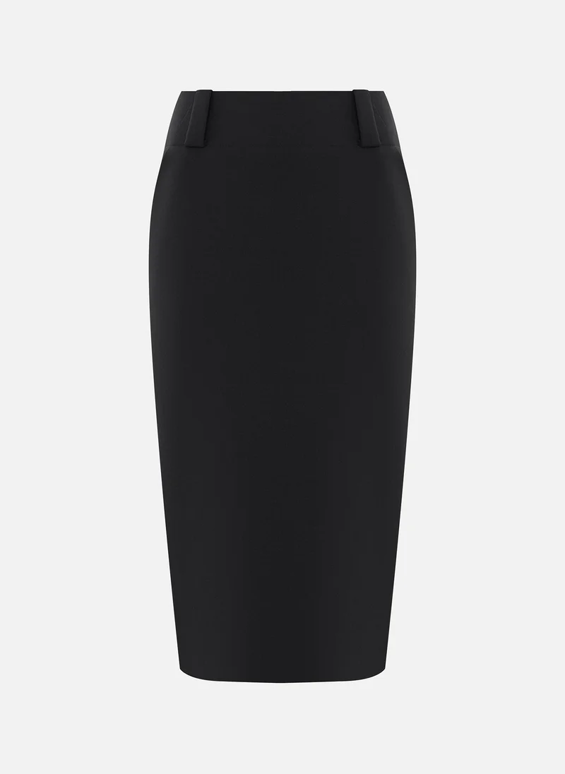 ليتشي تنورة قلم رصاص متوسطة الطول