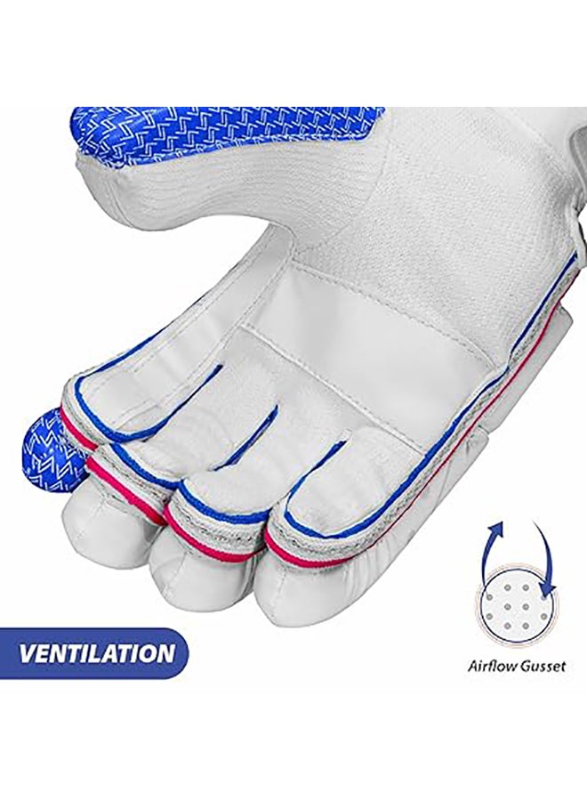 DSC Intense Force Leather Cricket Batting Gloves for Mens, Size - Boys, Left Hand - Image 4
